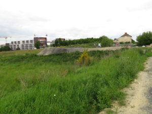 The city of Rennes slowly encroaching on the rural part of our gradient where we studied urban snails 