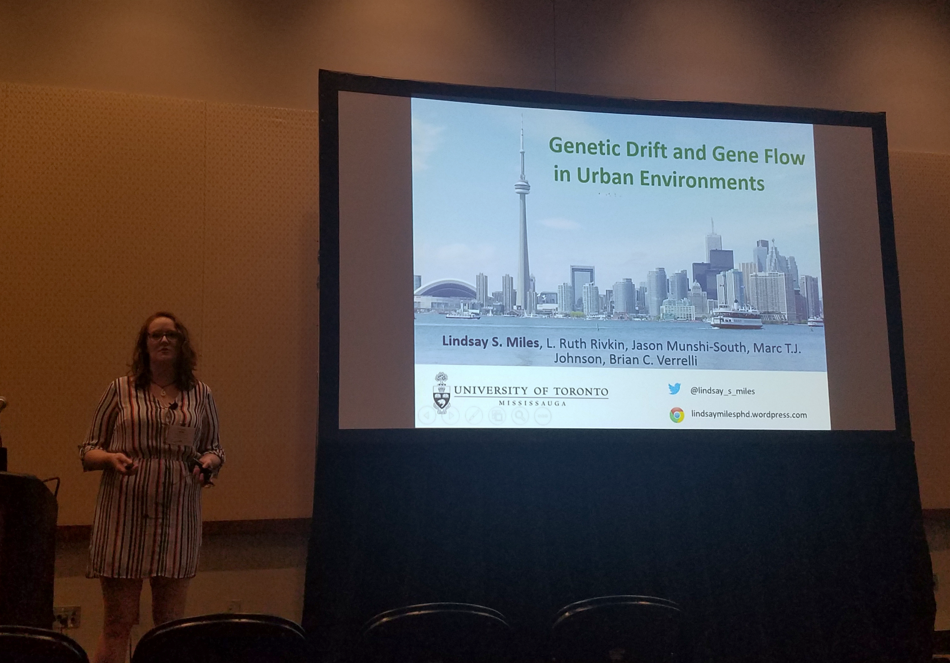Evolution 2019: Urbanization Affects Gene Flow and Genetic Drift