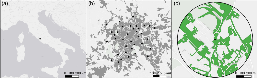 New Lit Alert: Temperature and not landscape composition shapes wild bee communities in an urban environment